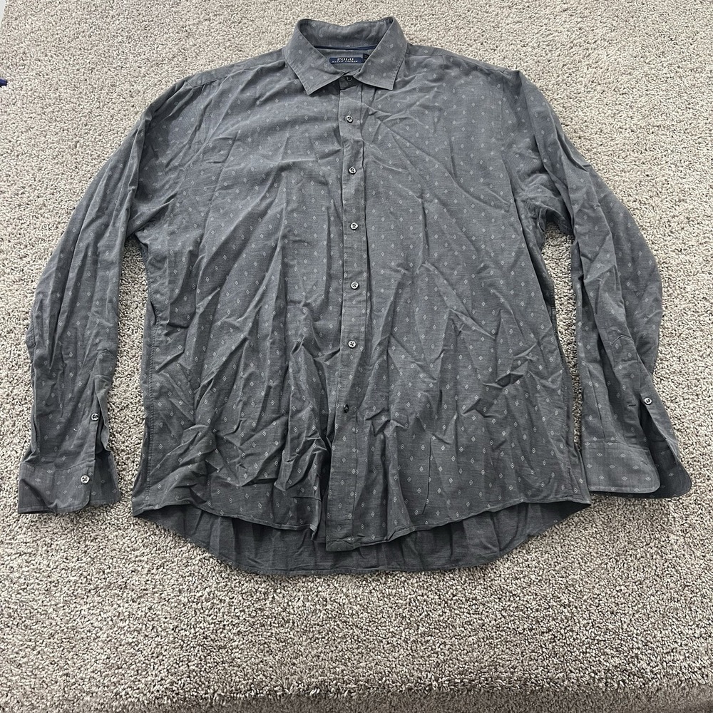 Polo Ralph Lauren Shirt Mens XXL Diamond Classic Pony Preppy Casual Long Sleeve